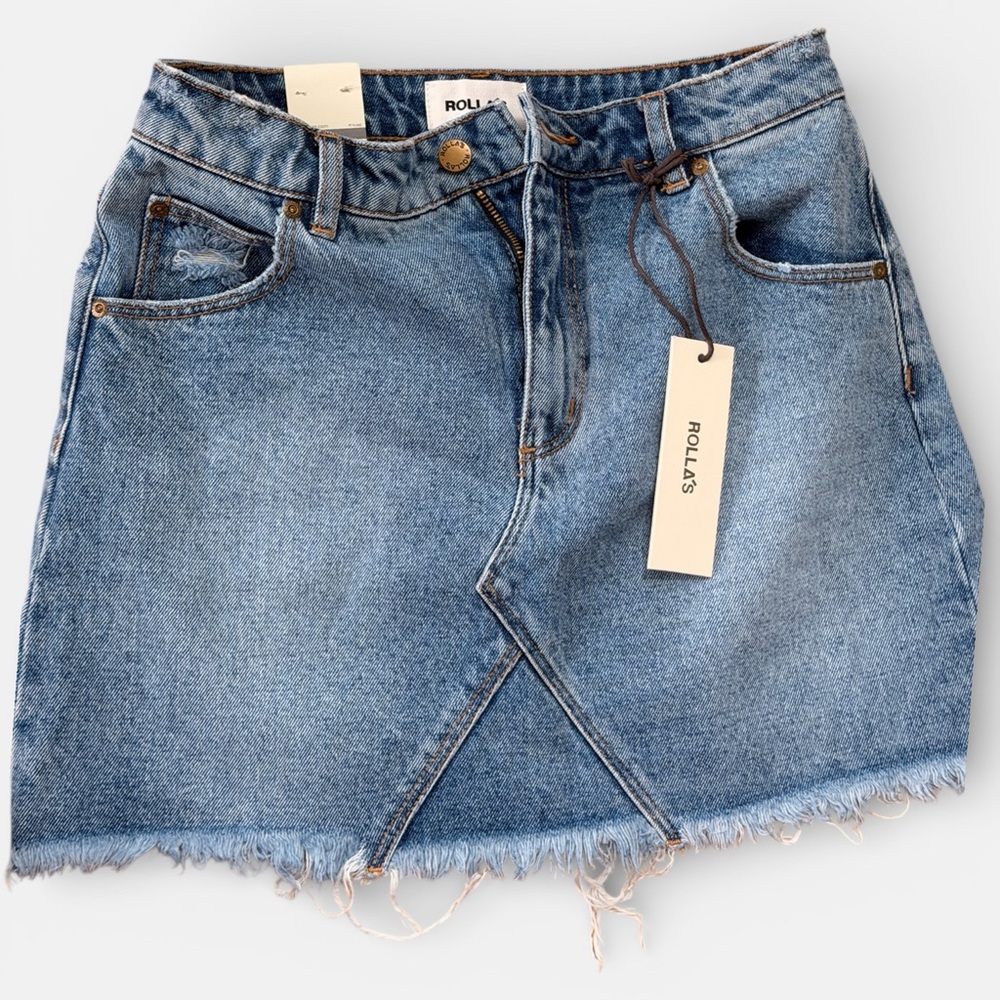 Rollas Jeans “Claudia” denim skirt